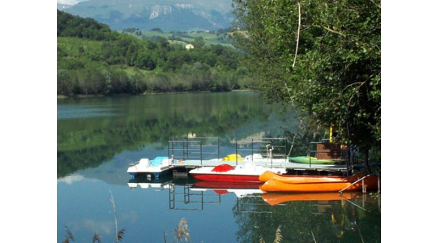 Kayak Lago San Ruffino.